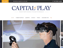 Tablet Screenshot of capitalatplay.com